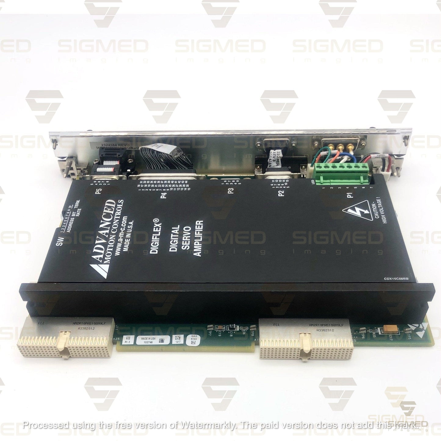 2336781-4 - Motion Control Board with Digital Servo Amplifier-GE-Sigmed Imaging