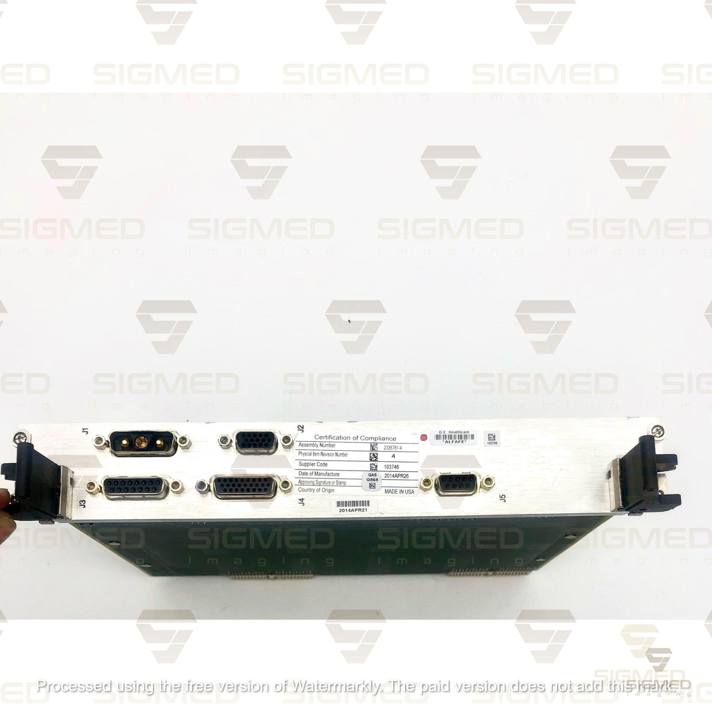2336781-4 - Motion Control Board with Digital Servo Amplifier-GE-Sigmed Imaging