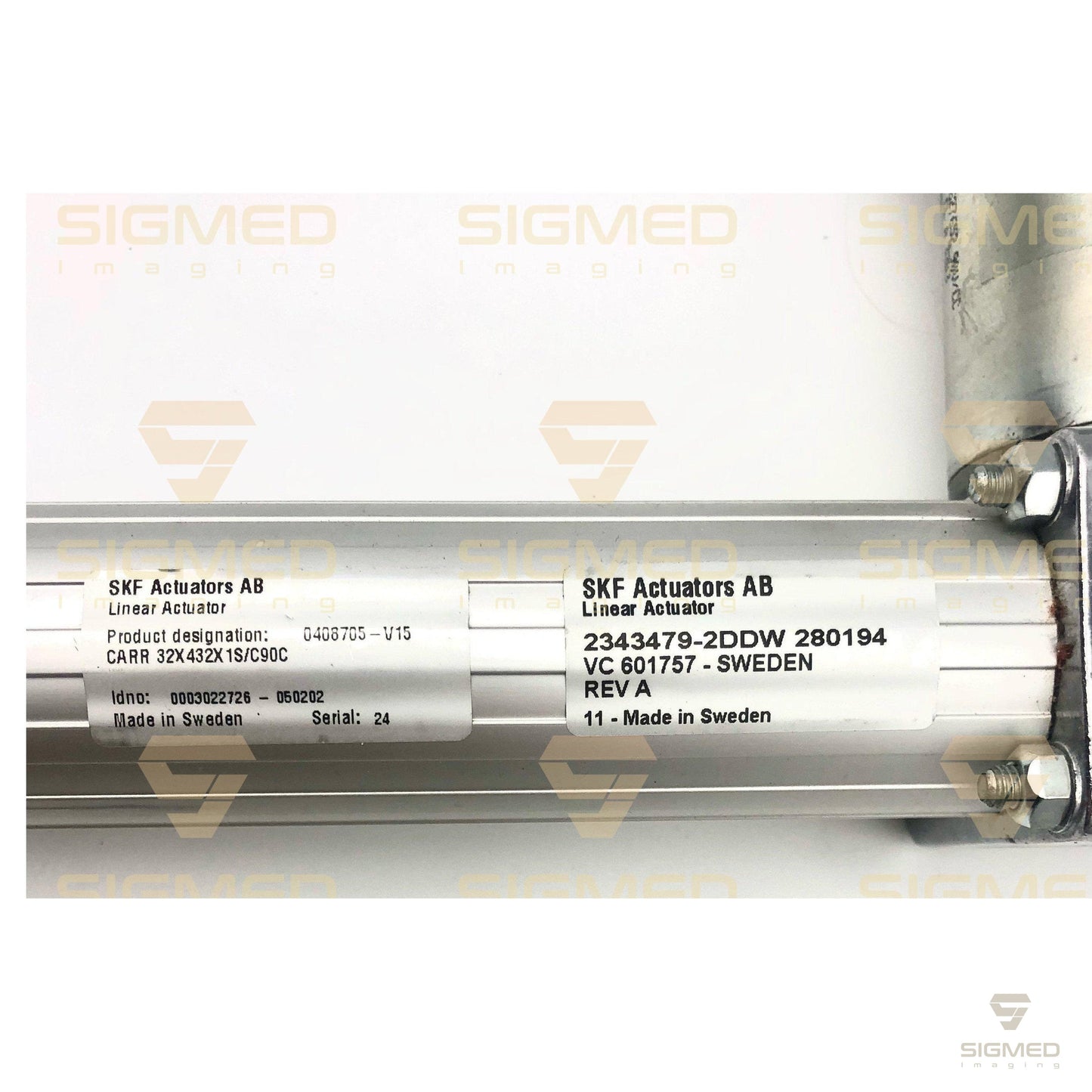 2343479-3 Linear Actuator H-Power for GE CT-SKF Actuators AB-Sigmed Imaging