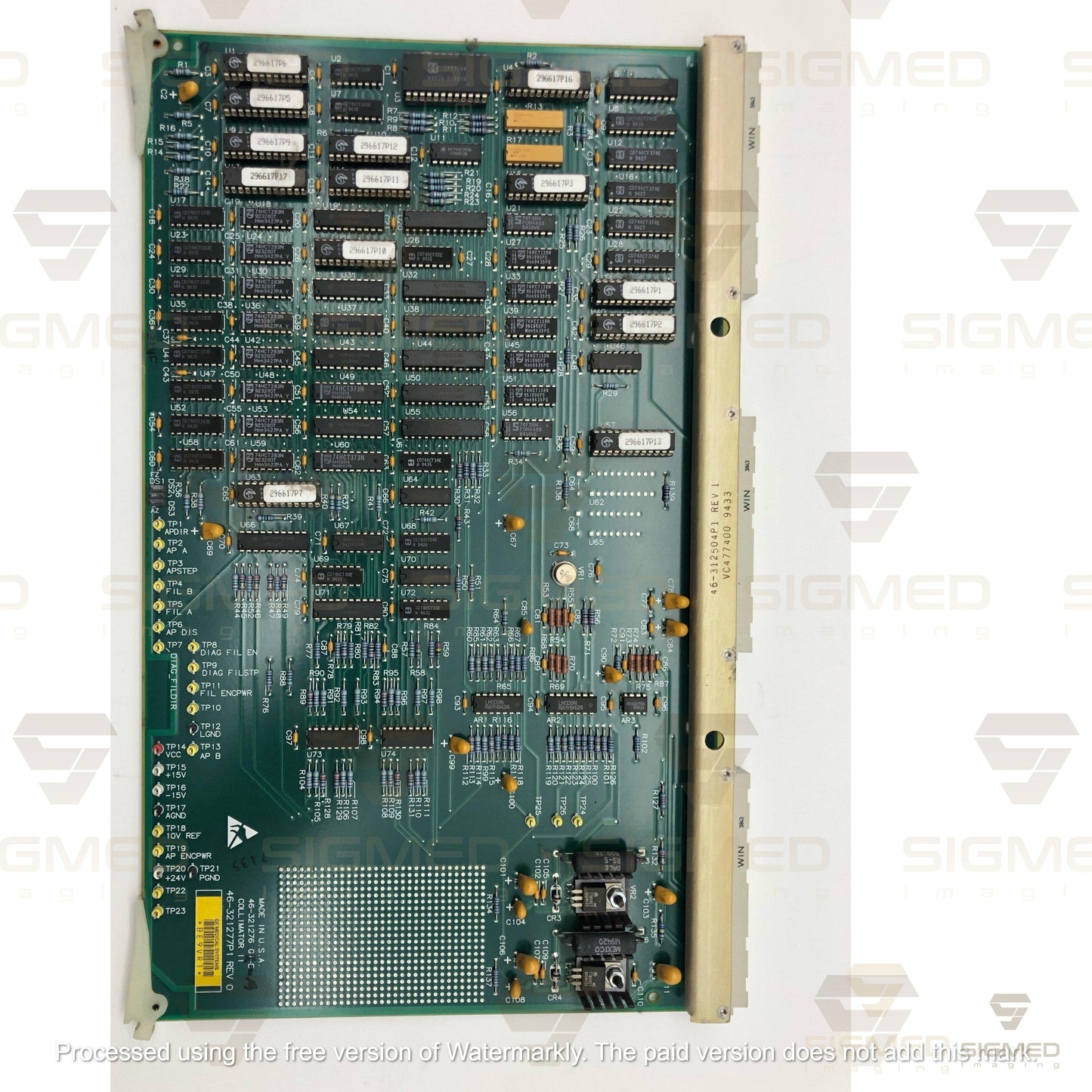46-321277P1 46-321276 Collimator II Board for GE CT scanner-GE-Sigmed Imaging