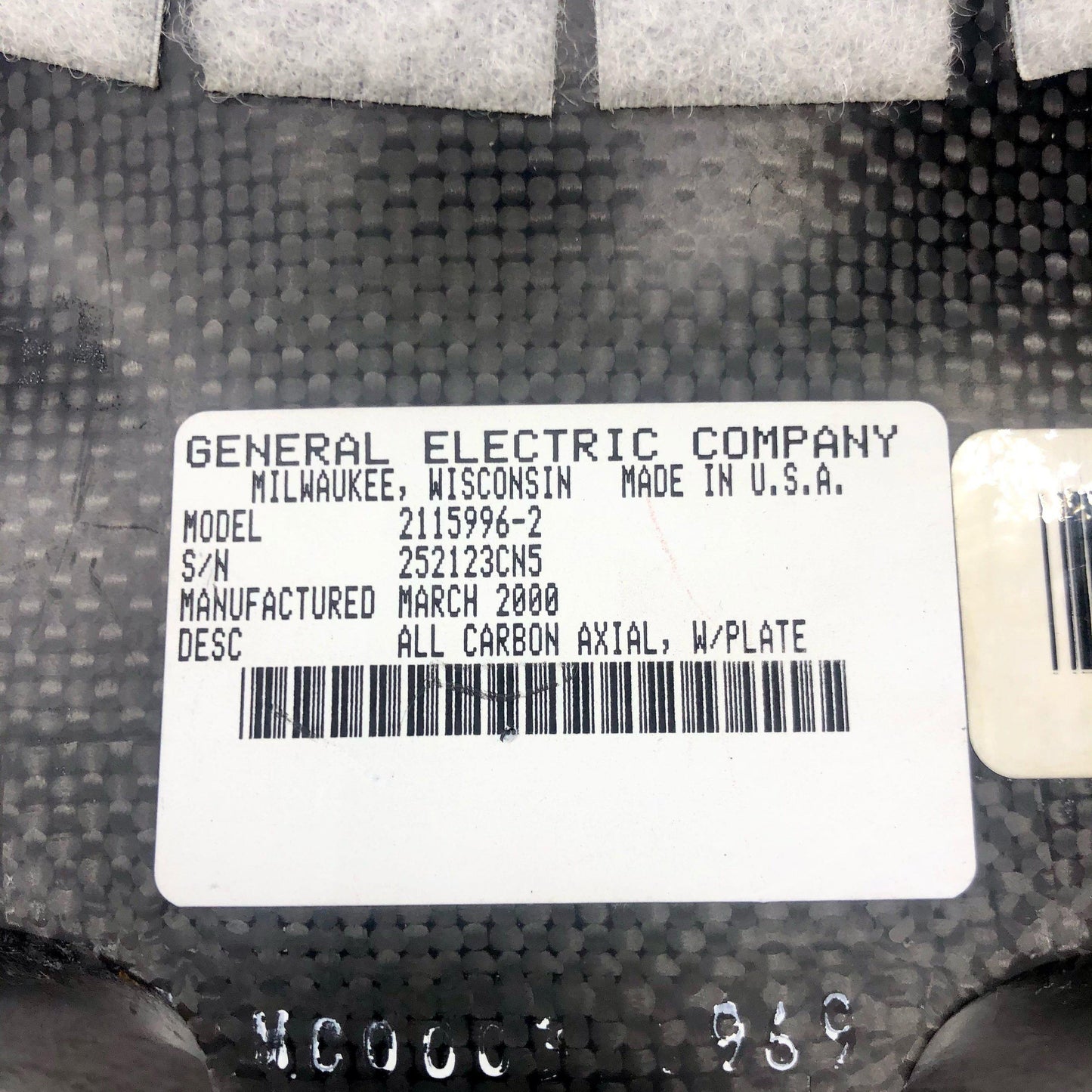 2115996-2 Head Holder Coronal Metalless or GE CT scanner-GE-Sigmed Imaging