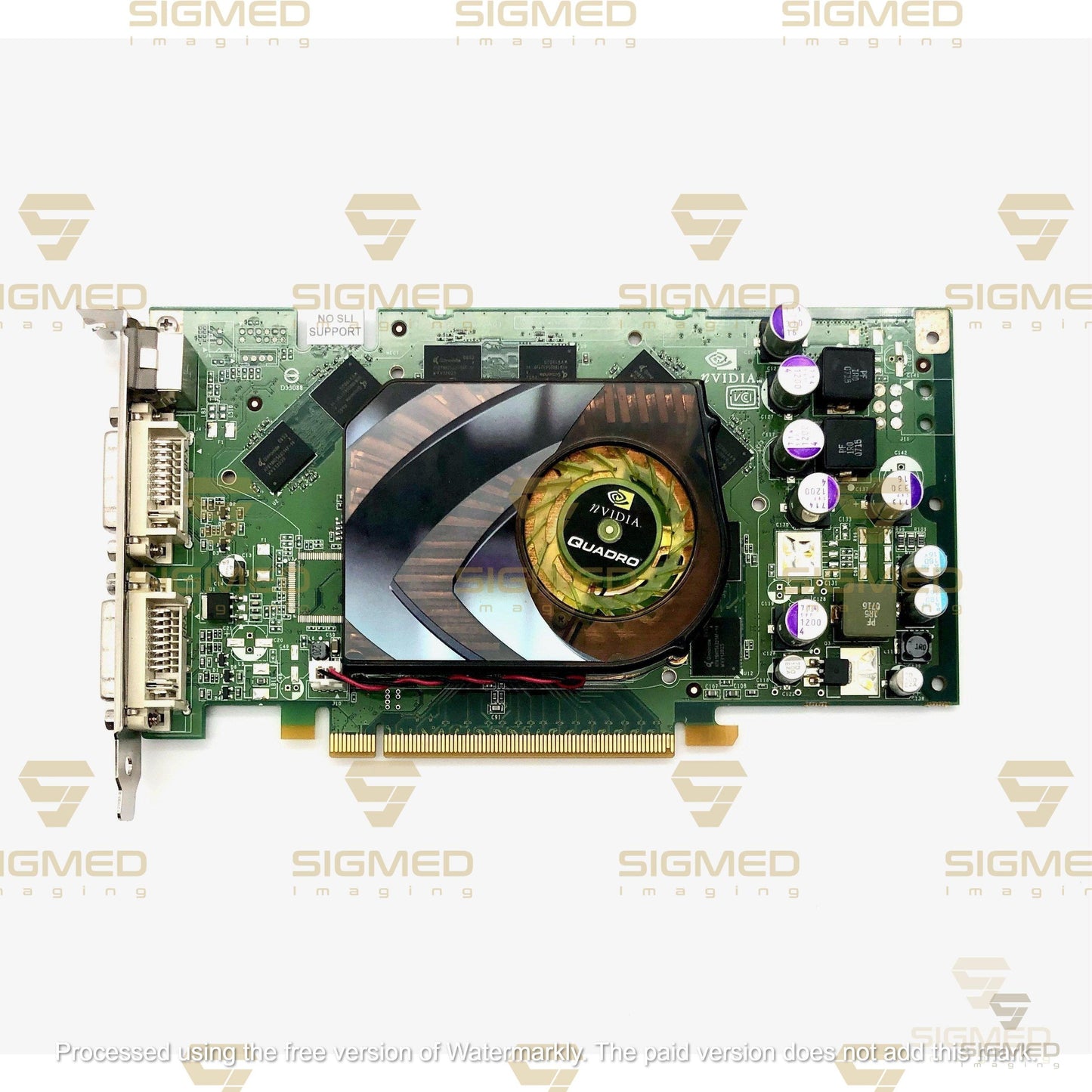 180-10455-0000-A01 Nvidia Quadro FX 3500 256MB PCI Exp CT scanner-Nvidia-Sigmed Imaging