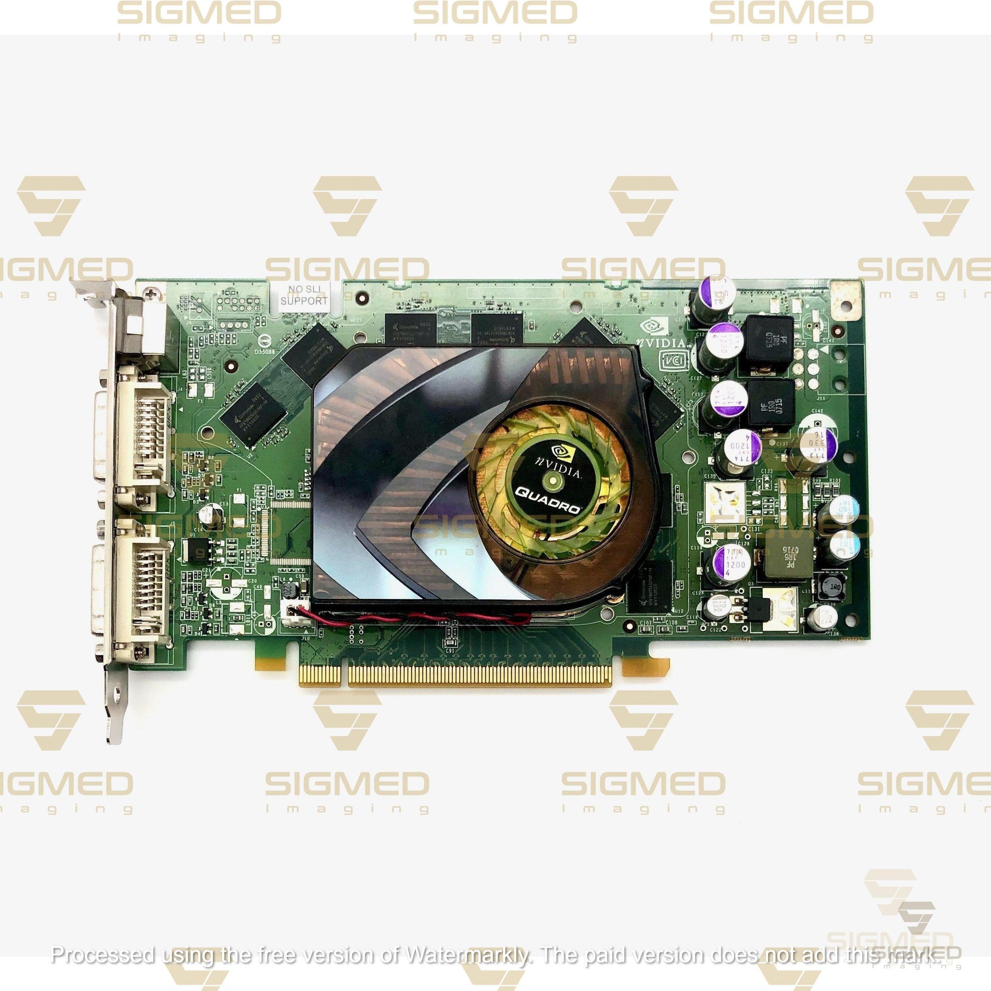 180-10455-0000-A01 Nvidia Quadro FX 3500 256MB PCI Exp CT scanner-Nvidia-Sigmed Imaging