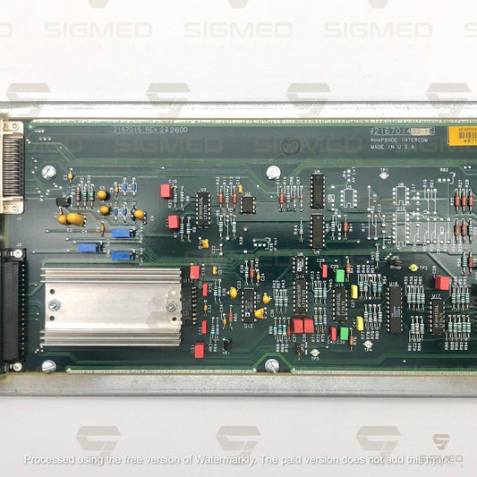 2167015 / 2167014 Rhapsode Intercom with 2269601 / 2269602 Remote Tilt-GE-Sigmed Imaging