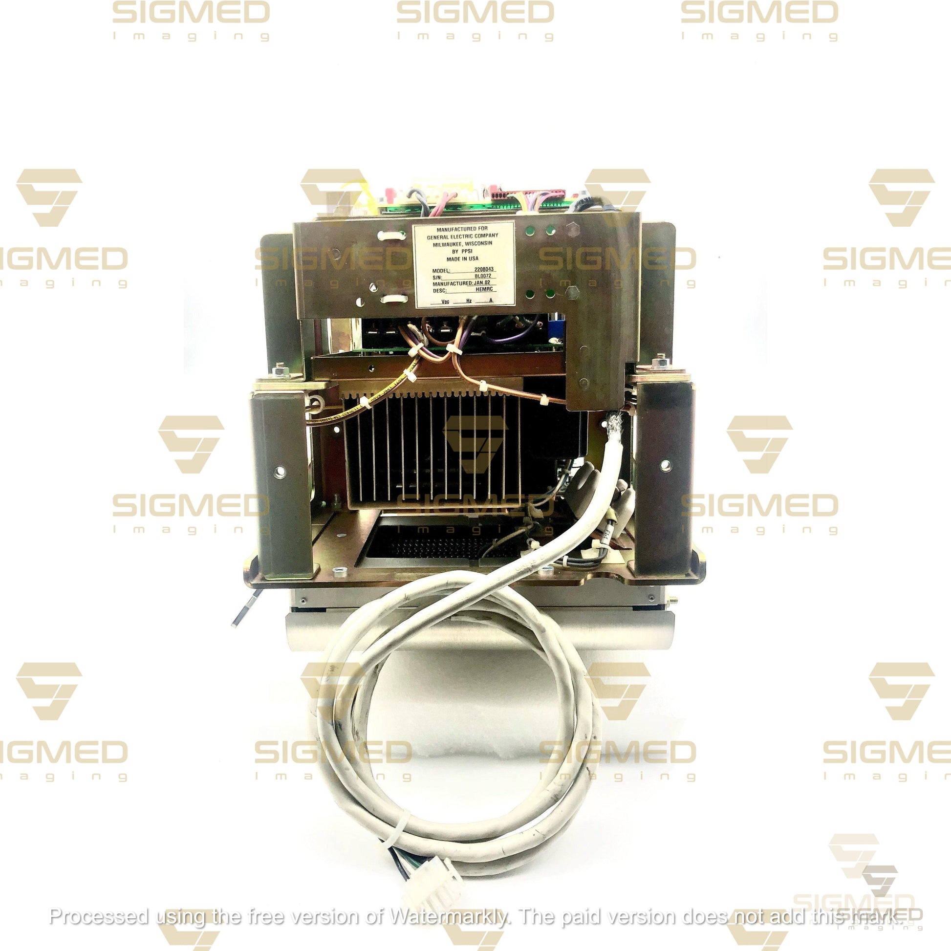 2208043 HEMRC Rotor Controller-Medical-GE-Sigmed Imaging