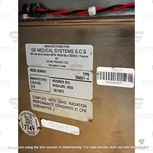 2266521-4 High Voltage Tank-Sigmed Imaging-Sigmed Imaging