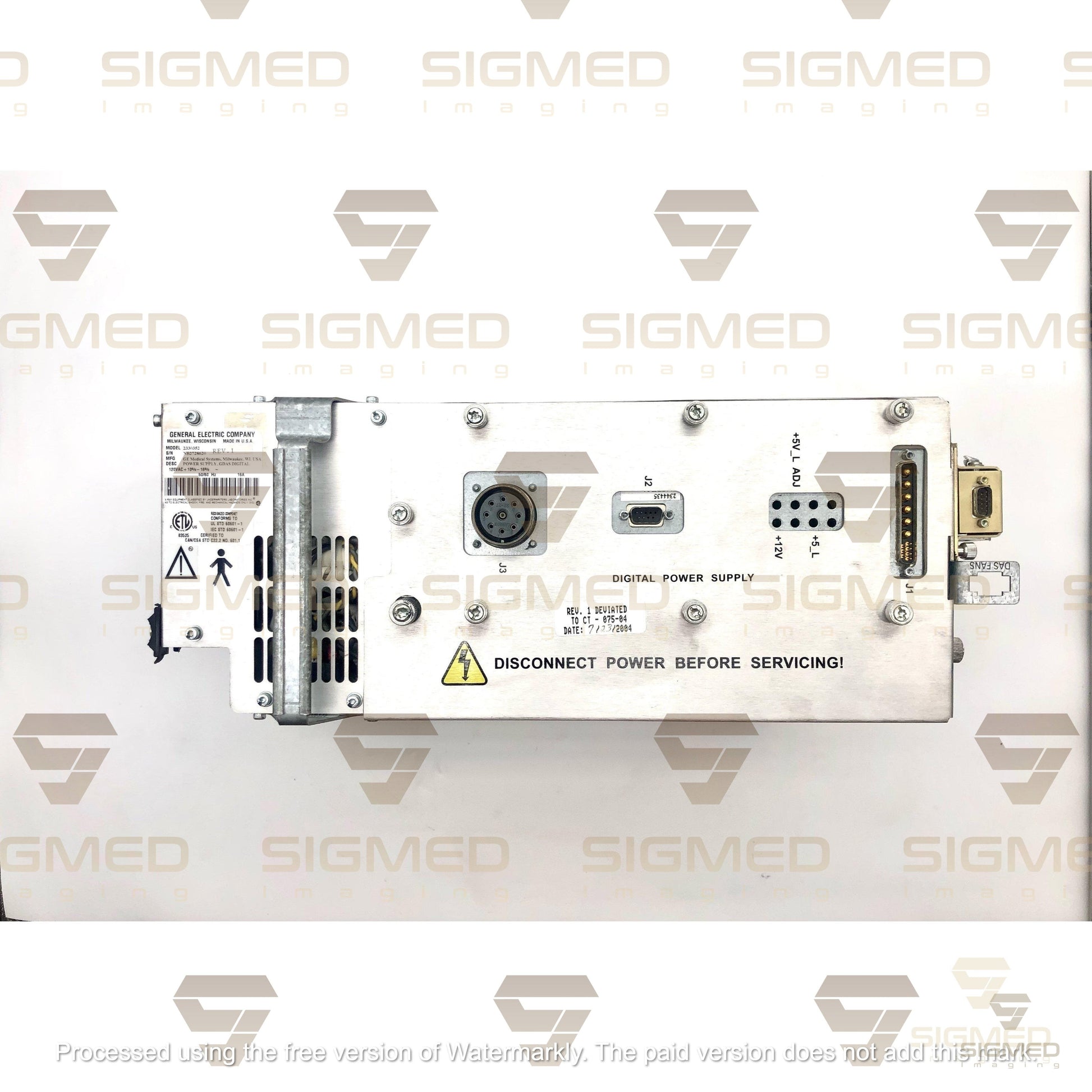 2330352 Power Supply GDAS Digital for GE CT-GE-Sigmed Imaging