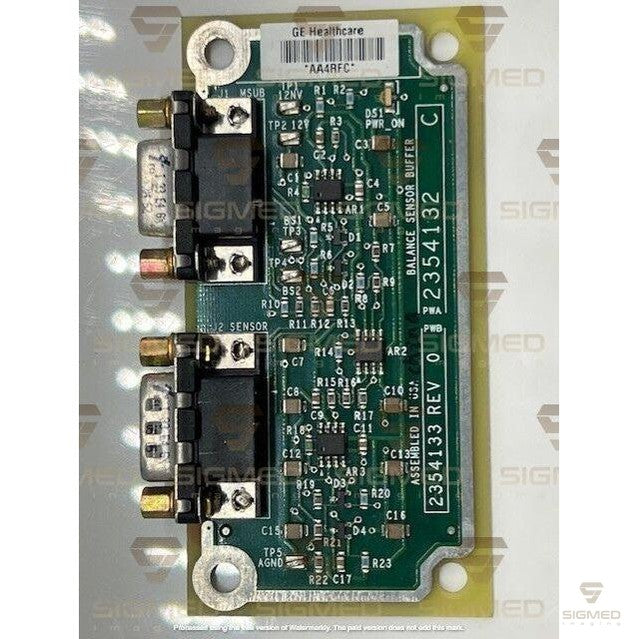 2354133 2354132 Balance Sensor Buffer GE CT-Sigmed Imaging-Sigmed Imaging