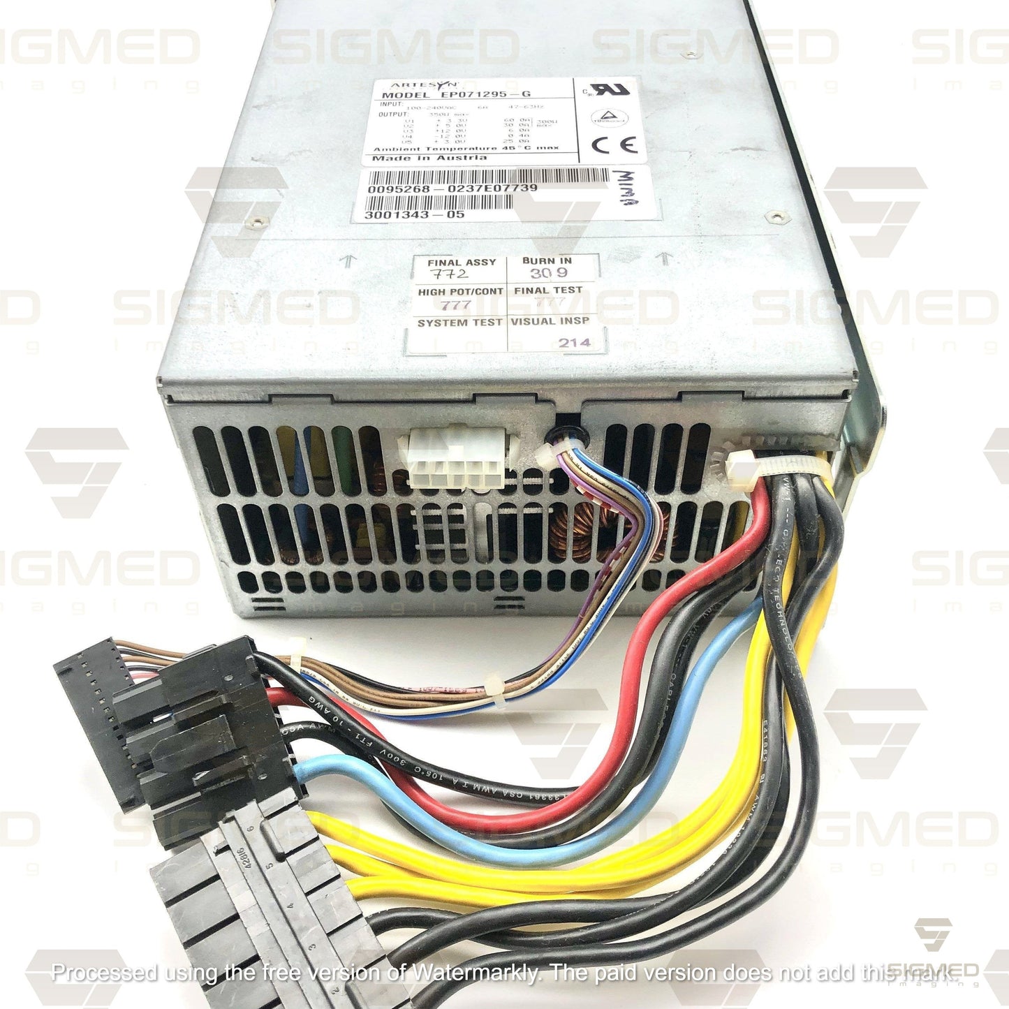 300-1343-04 Power Supply 350w For Sun Ultra Sparc 60-GE-Sigmed Imaging