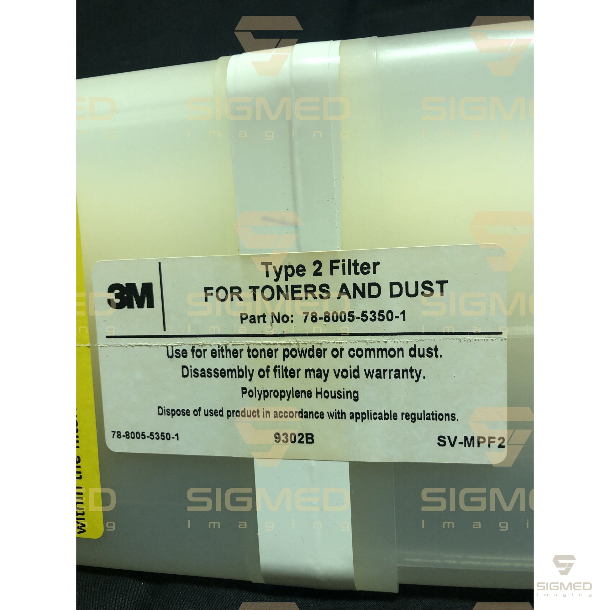 46-194427P393 Type 2 Filter for DAS Hepa Vacuum by 3M-GE-Sigmed Imaging