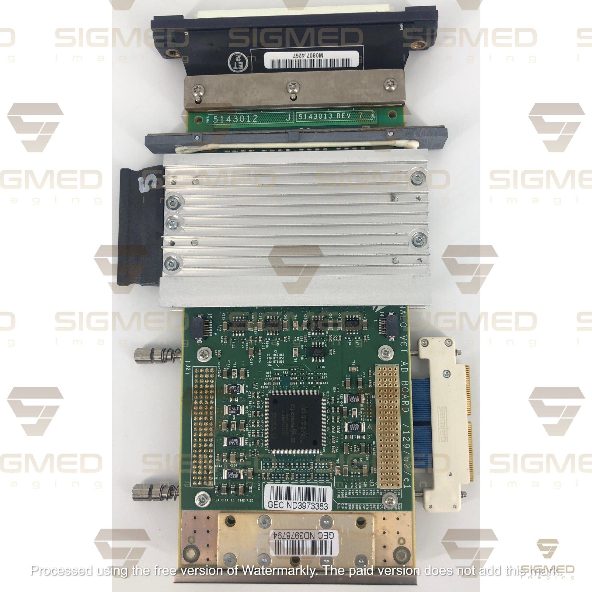 5196402 HDAS 64 Halo Detector Module RG Saturn FRDM V-Res for GE PET/CT scanner-GE-Sigmed Imaging