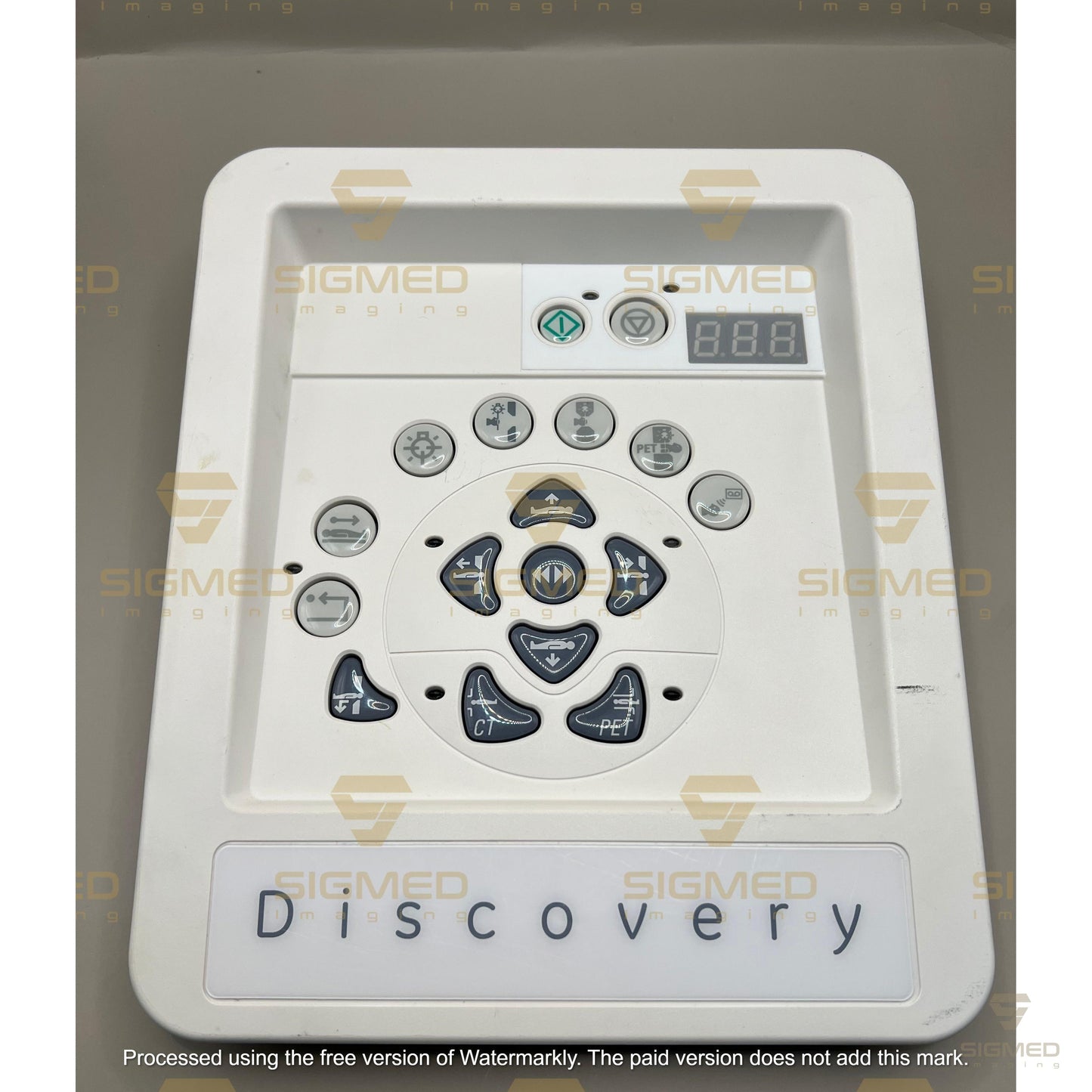 5310001-4- Left Gantry Control Panel-Sigmed Imaging-Sigmed Imaging