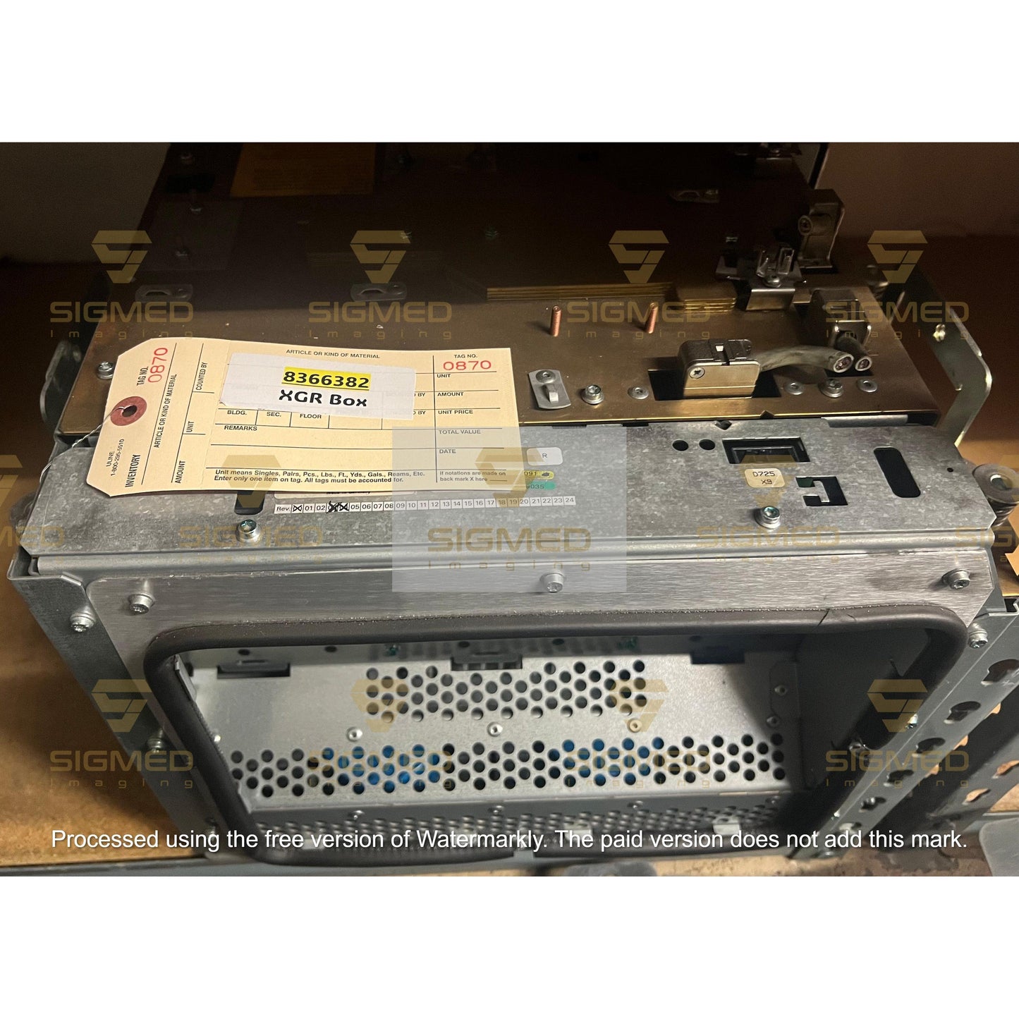 8366382- XGR Box-Sigmed Imaging-Sigmed Imaging