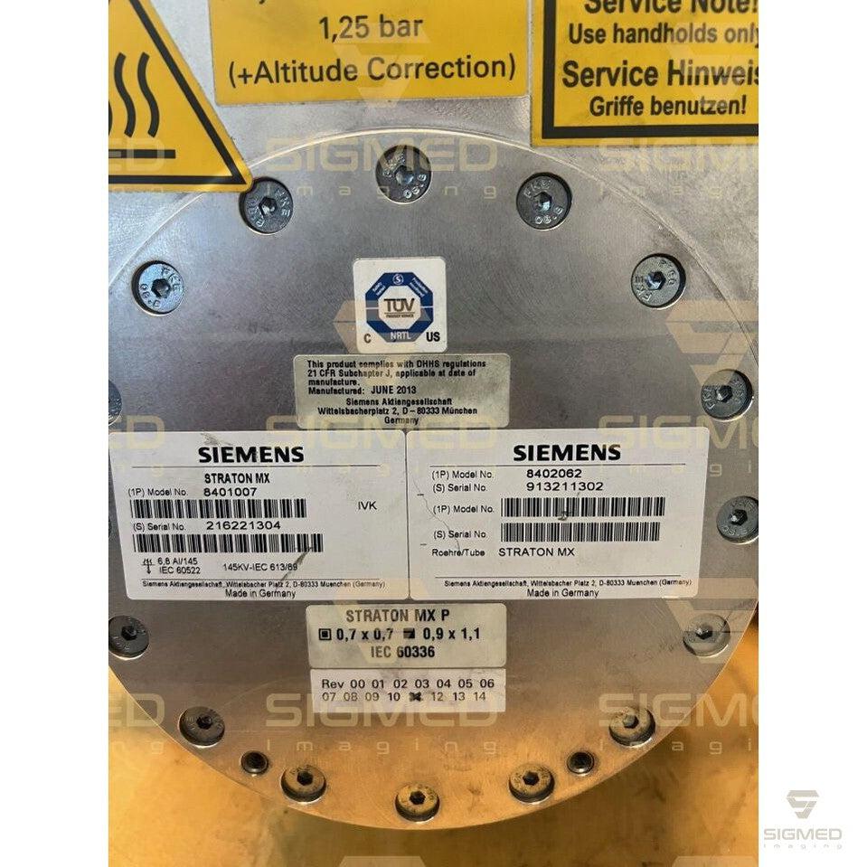 8401007 / 8402062- STRATON MX TUBE - P/N: 8401007, 8402062-Sigmed Imaging-Sigmed Imaging