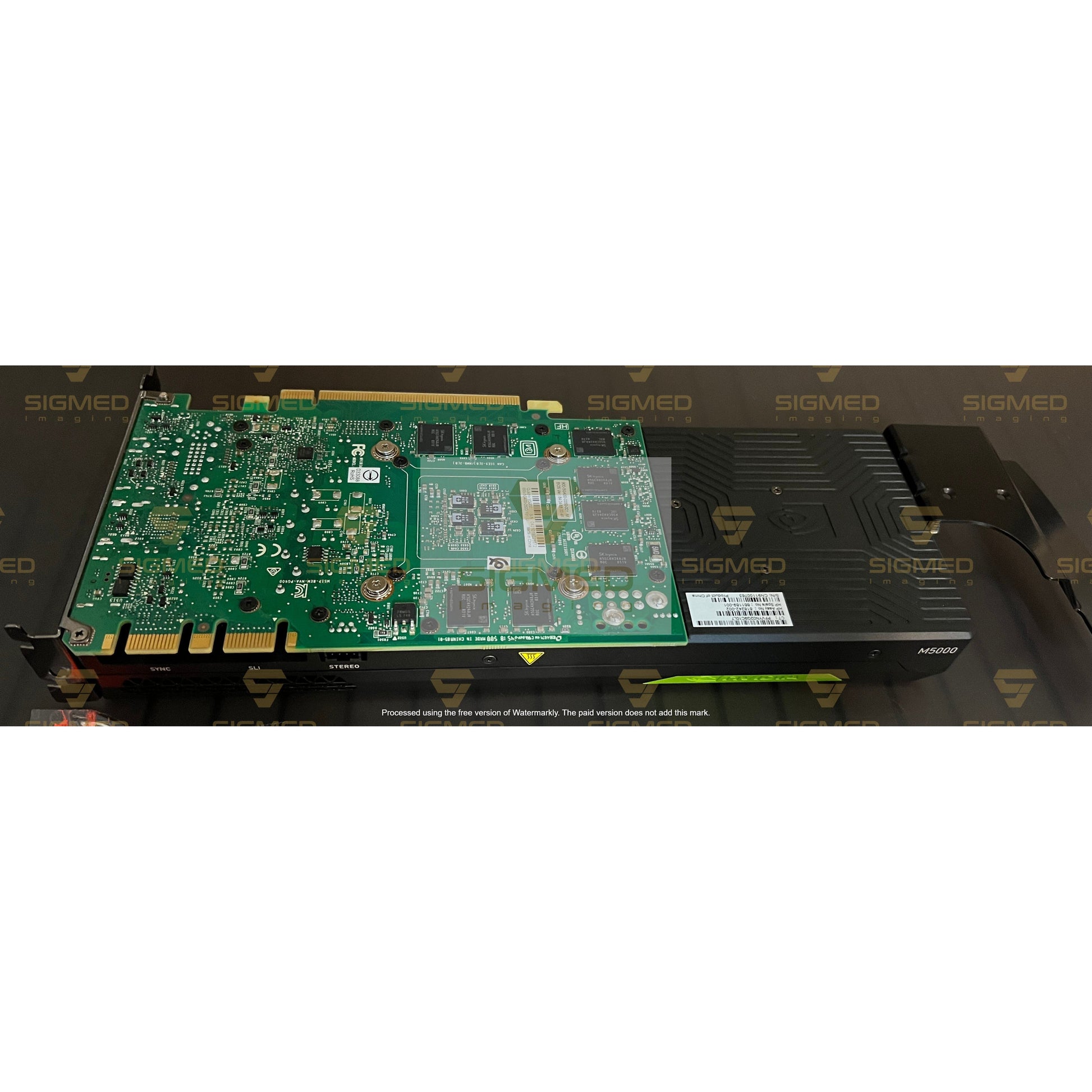 877000-126-NVIDIA Quadro M5000 Graphics Card w TIO Recon Enhancement-Sigmed Imaging-Sigmed Imaging