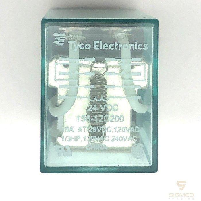 46-136370P23 024V DC 2P 2T 028V DC 10A Relay-Tyco Electronics-Sigmed Imaging