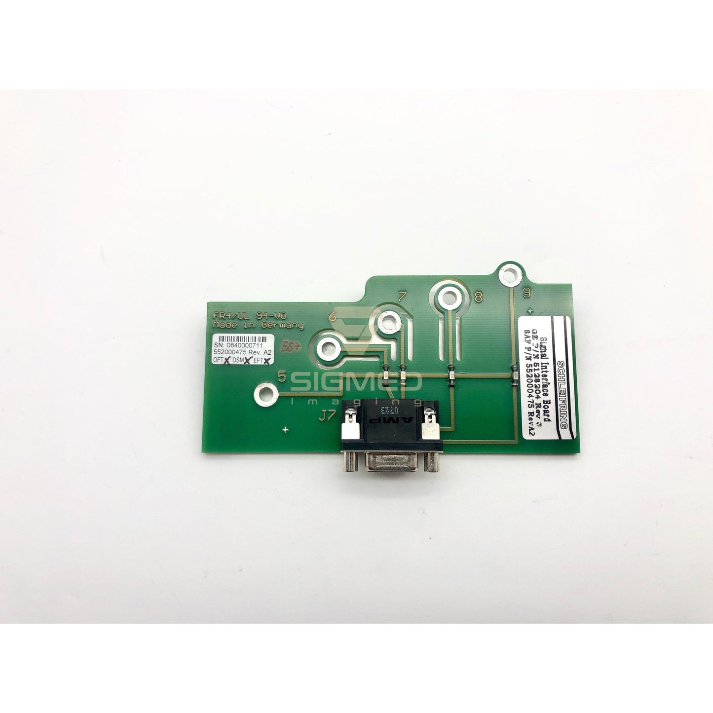 5120819 ROHS Slip Ring 5120815-2 Trans 5128204 Intrfc 5131930-GE-Sigmed Imaging