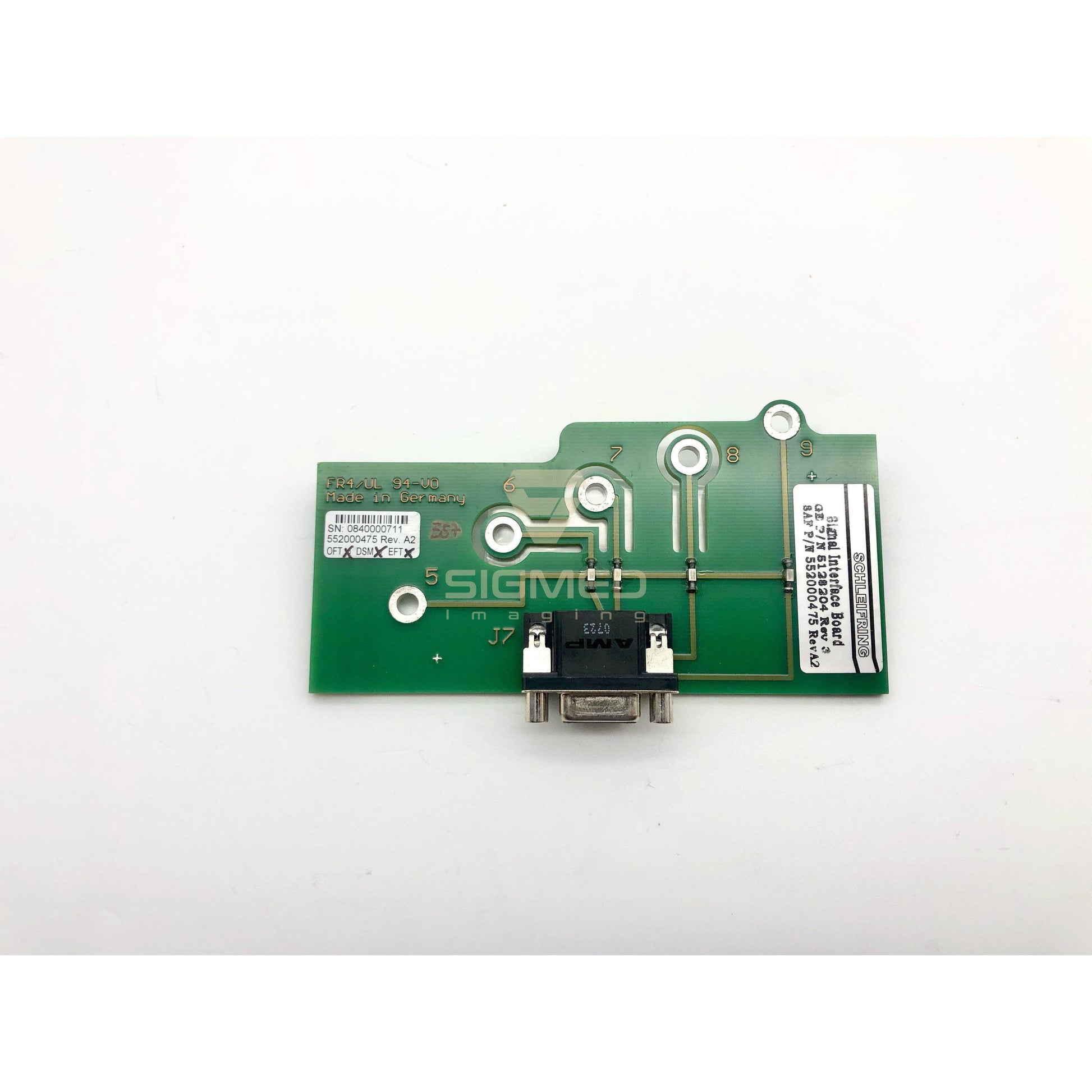 5120819 ROHS Slip Ring 5120815-2 Trans 5128204 Intrfc 5131930-GE-Sigmed Imaging